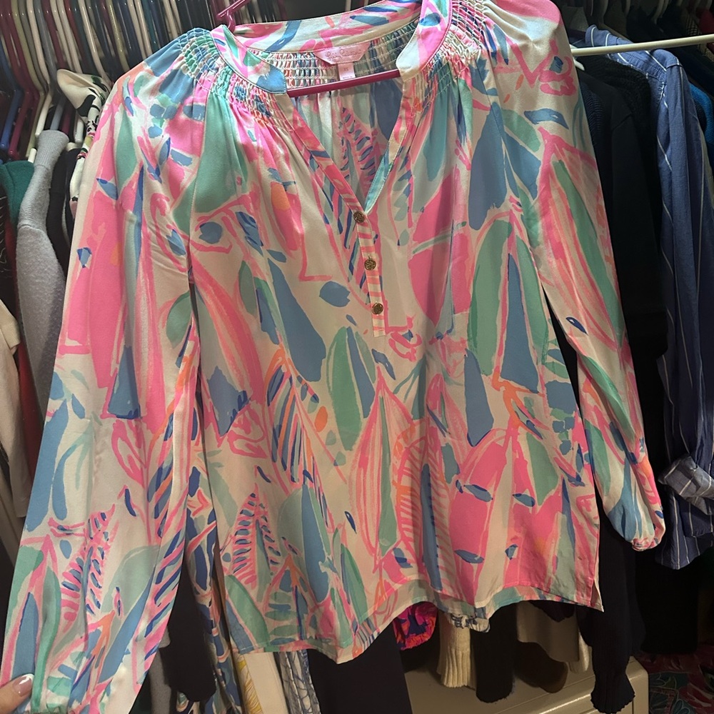 Lilly Pulitzer Elsa Top EUC